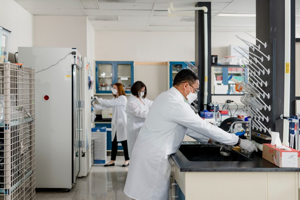 Multiple Workers in a Lab